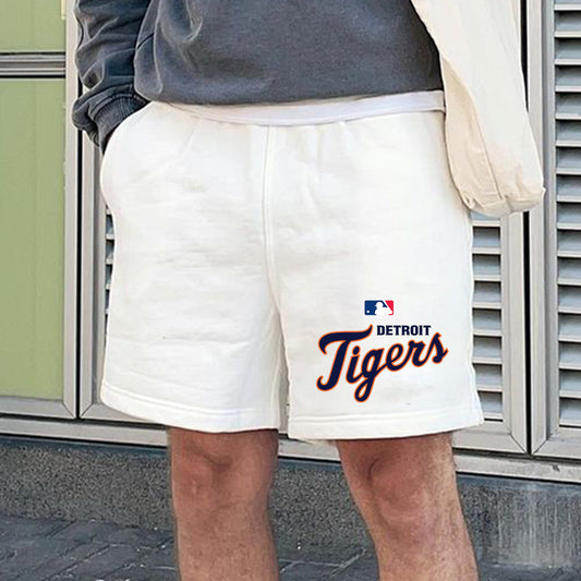 Detroit Tigers Men's Casual Drawstring Shorts