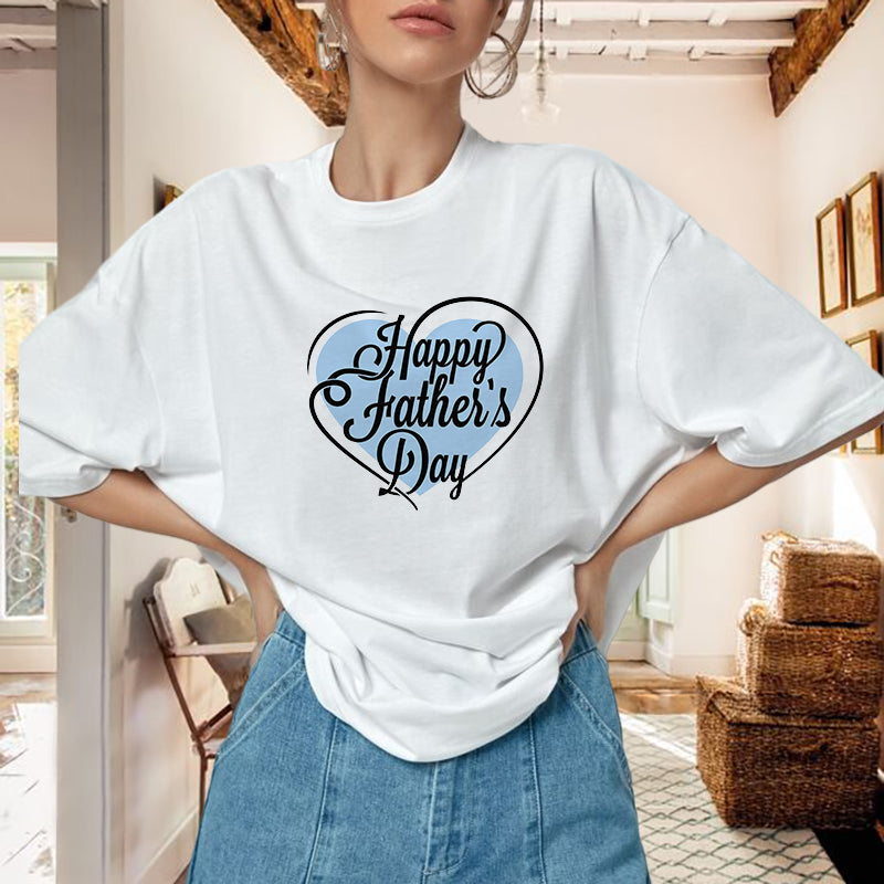 Women's Happy Father's Day Celebration Tee