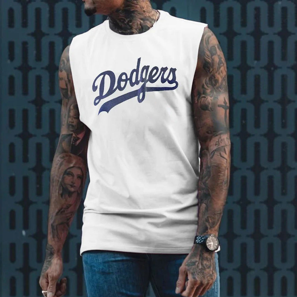 LA Dodgers Men's Fashion Tank Tops