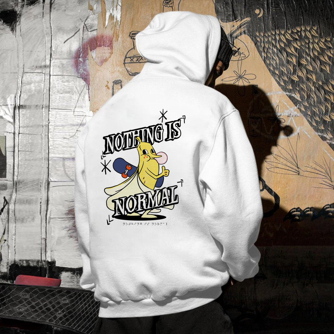 Skateboarding Banana Men's Hoodie