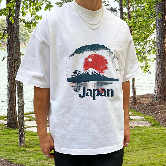 Japan Fuji Mountain Essence Short Sleeve Tee