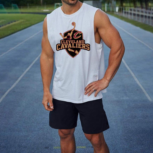 Cleveland Cavaliers Basketball Men's Tank Top-B