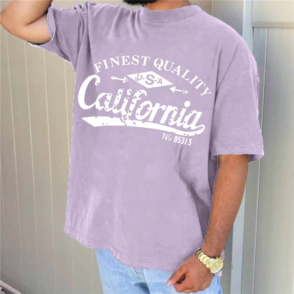 California Graphic Print Men's T-Shirt