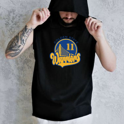 Golden State Warriors Basketball Men's Hooded Vest