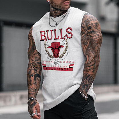 Chicago Bulls Men's Streetwear Tank Tops