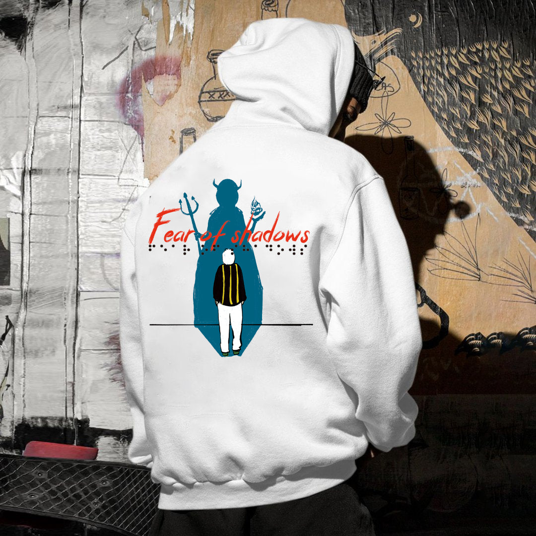 Fear Of Shadows Men's Hoodies