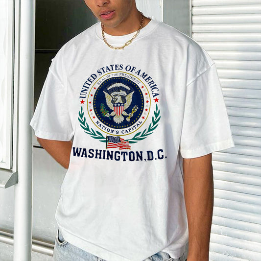 WashinGton D.C Men's Casual Summer T-Shirts