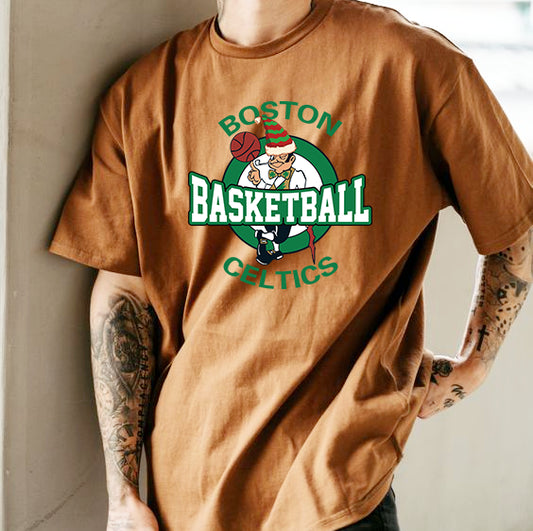 Men’s Boston Celtics Basketball Original Design Fan T-shirts