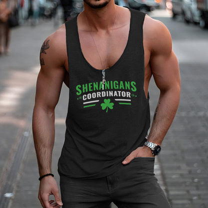 Men's Shenanigans Coordinator Tank Top Aussie Singlet