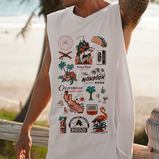 Men's Vacation Vibes Tank Top