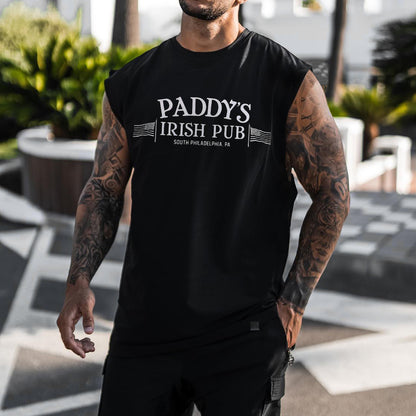 Paddy's Day Men's Casual Tank Tops-B