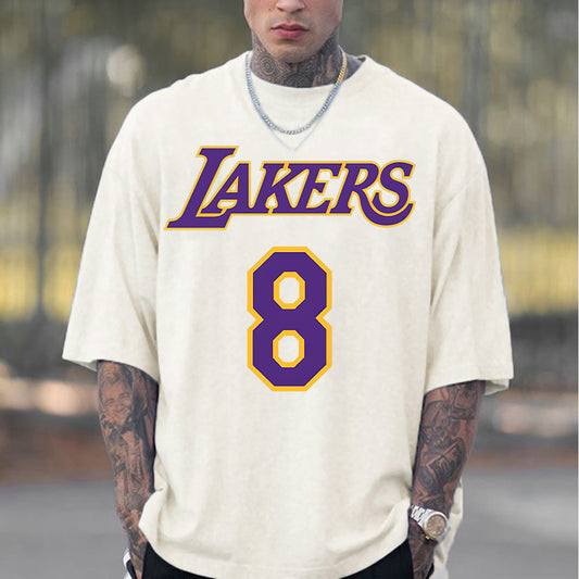 Lakers 8 Basketball Men's T-shirts