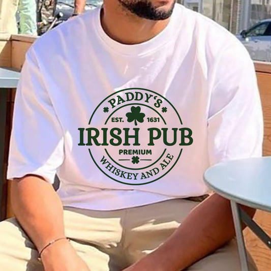 Irish Pride Paddy's Pub Men's Classic Tee Big & Tall