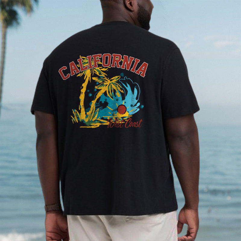 Californian West Coast Beach Vibes Men's T-Shirt