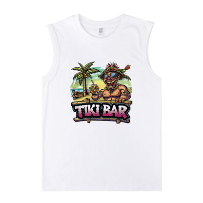 Tiki Bar Tropical Vibes Men's Tank Top