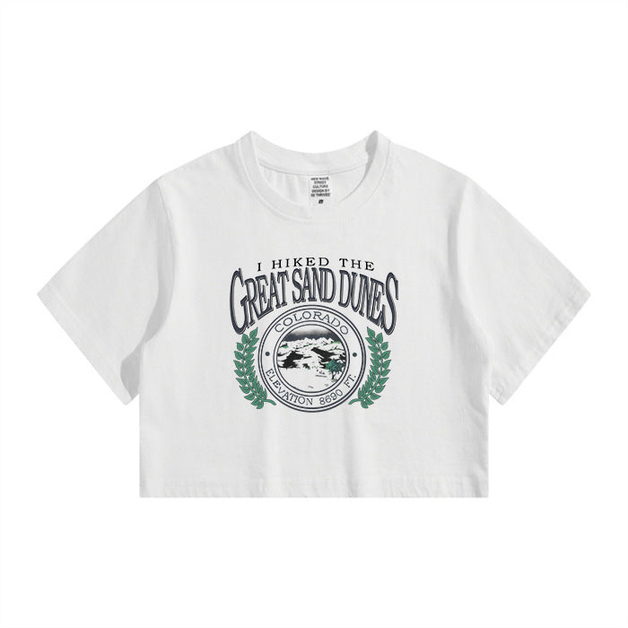 Lady's Great Sand Dunes Crop Tee