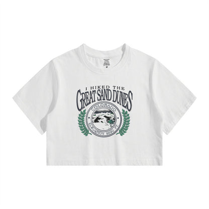 Lady's Great Sand Dunes Crop Tee