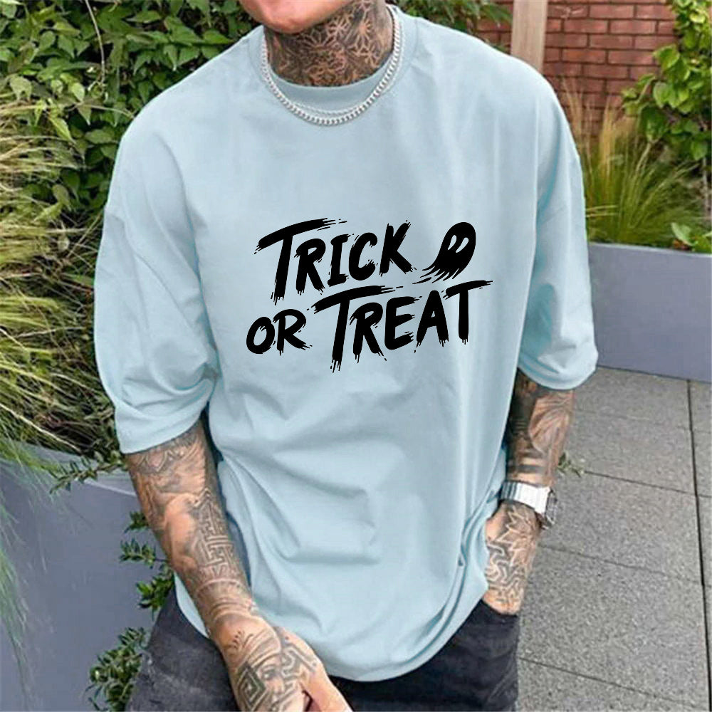 Trick or Treat Men's Halloween Cotton Tee