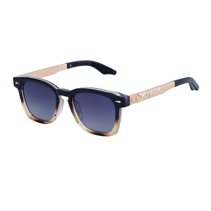 Retro Square HD Polarized Sunglasses