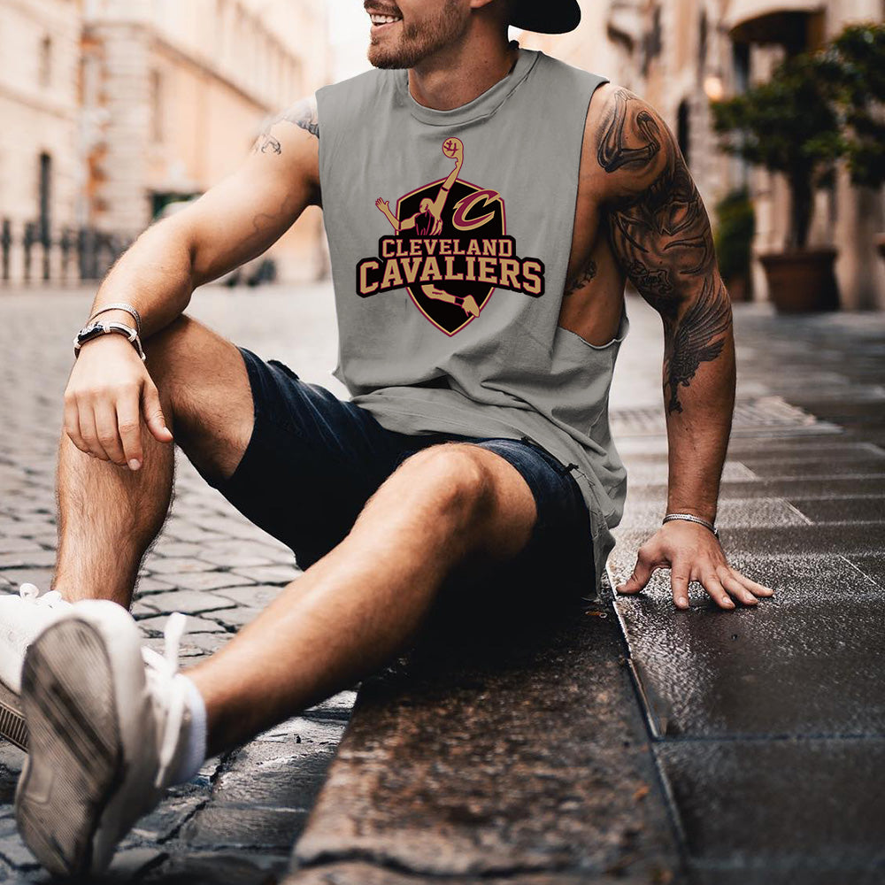 Cleveland Cavaliers Basketball Men's Tank Top-B