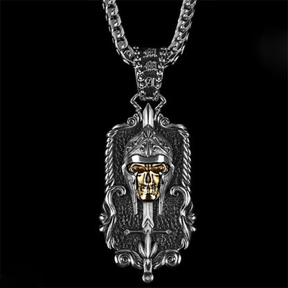 Men's Viking Skull Necklace