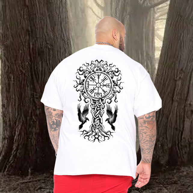 Retro Viking Runes Men's Graphic T-shirt