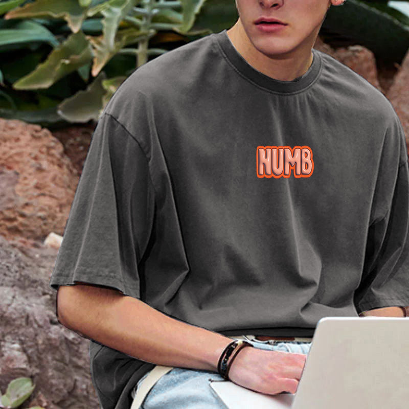 NUMB Men's Cotton T-shirt