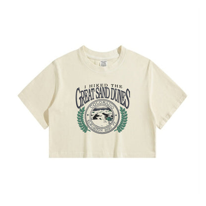 Lady's Great Sand Dunes Crop Tee