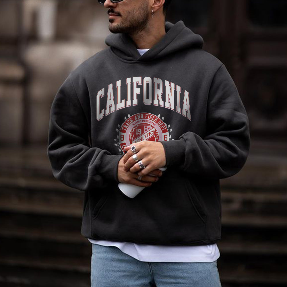 Califonia 1991 Men's Streetwear Hoodies