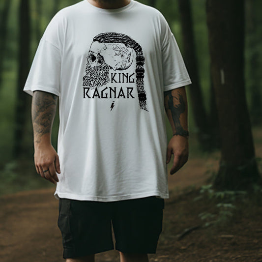 King Ragnar Norse Legend Inspired Tee Big and Tall