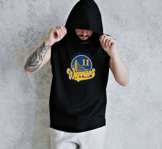 Golden State Warriors Basketball Men's Hooded Vest