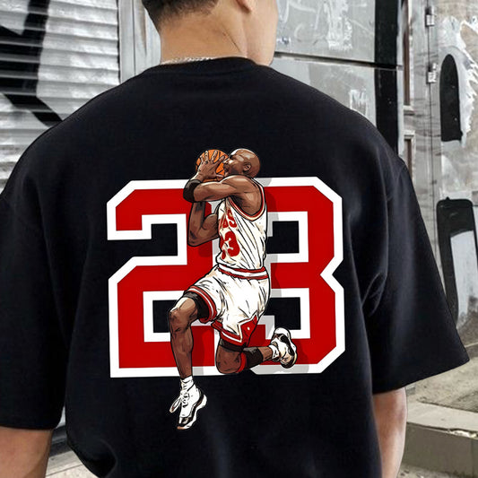 Legendary Number 23 Jordan-inspired Tee