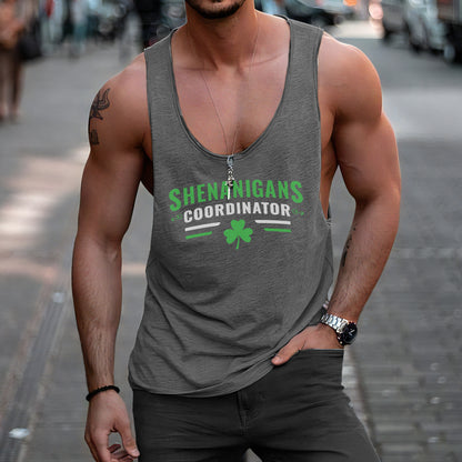 Men's Shenanigans Coordinator Tank Top Aussie Singlet