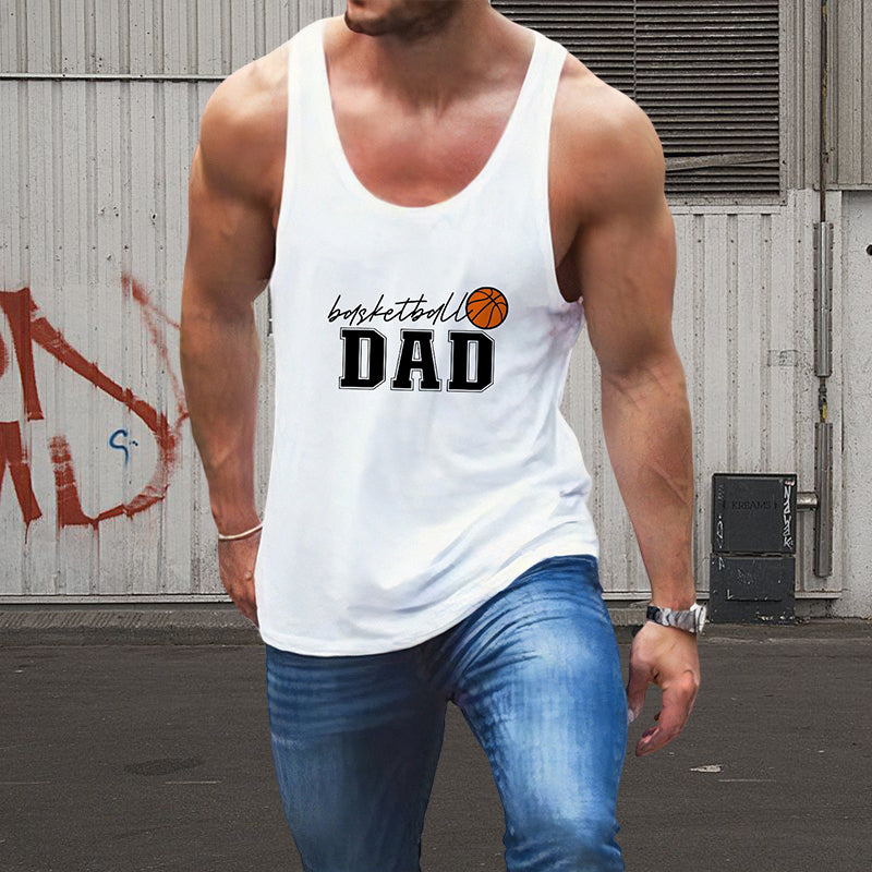 Basketball Dad Men's Casual Tank Top