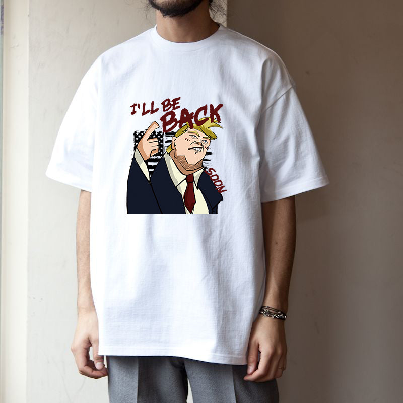 Trump Will be Back Men's Funny T-shirt