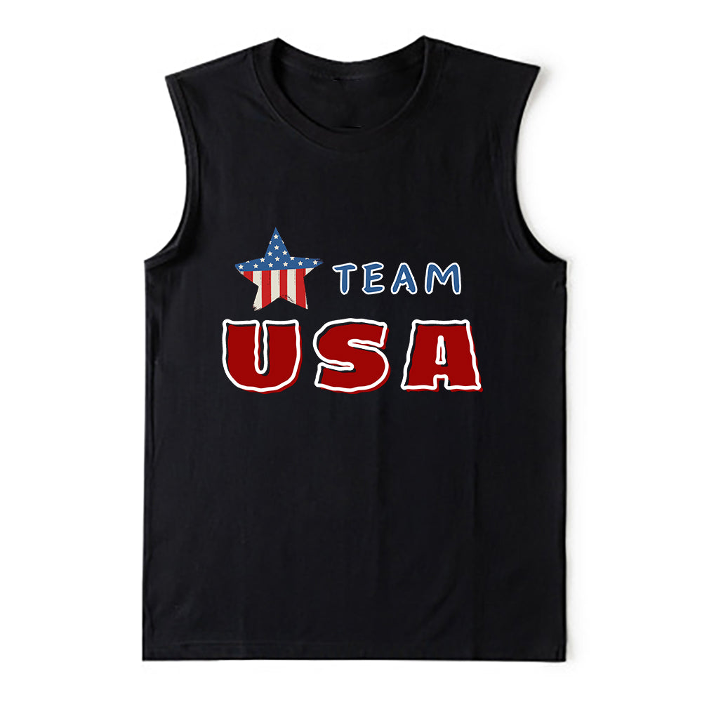 Team USA Men's Summer  Cotton Tank Top