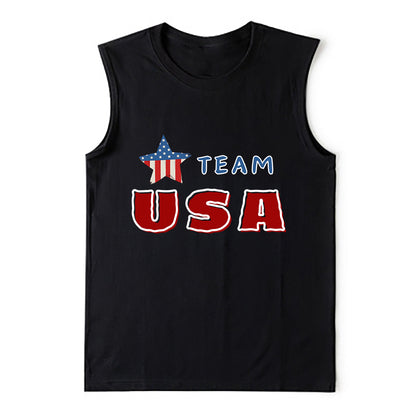 Team USA Men's Summer  Cotton Tank Top