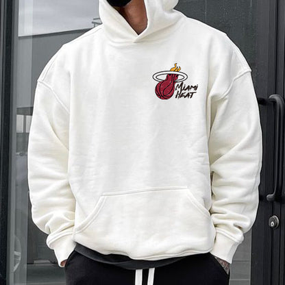 Miami Heat Basketball Fleece Hoodie