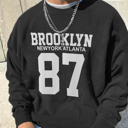 Men's Long Sleeve Crew Neck Sweatshirt