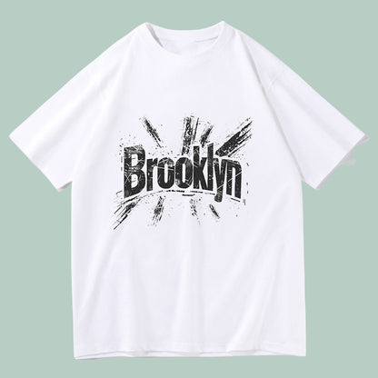 Men's Brooklyn Vintage Print Short Sleeve T-shirt Big & Tall