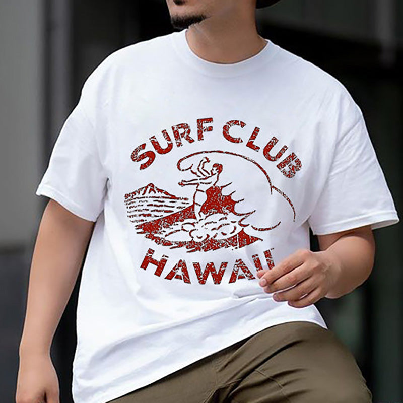 Classic Surf Club Men's Hawaii Printed Tee