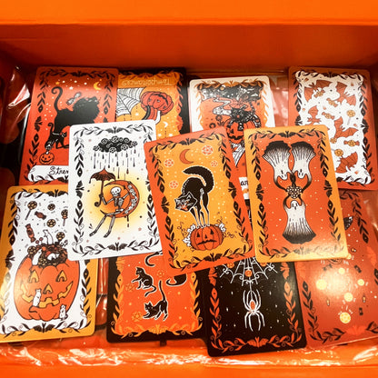 Halloween Tarot Cards Gift Box Ultimate Spellbinding Gift Set