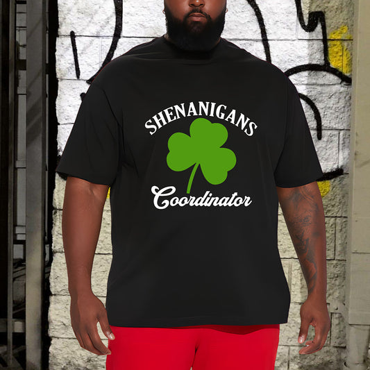 Men's Irish Shenanigans Authority Shamrock T-Shirt Big & Tall