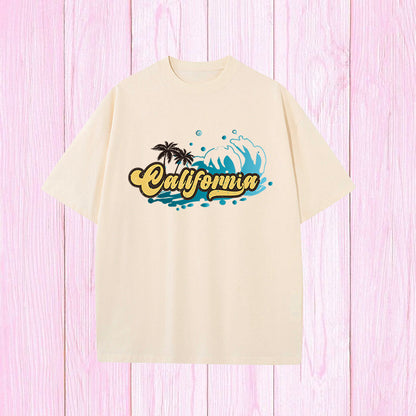 California Print Women's Cotton T-shirt