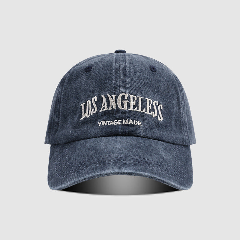 Los Angeles Vintage Distressed Embroidered Cap