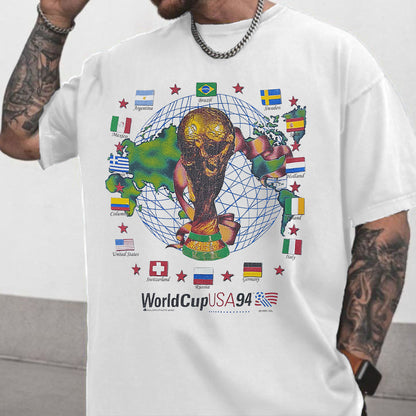 FIFA World Cup USA 1994 Men's Crew Neck T-Shirts