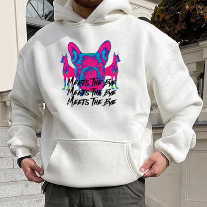 Dog Graphics Casual Men's Hoodies