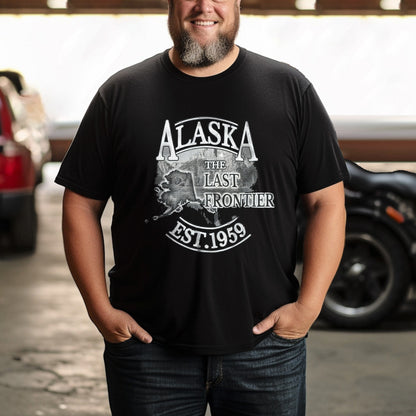 Alaska Alphabet Graphic Print Men's T-Shirt