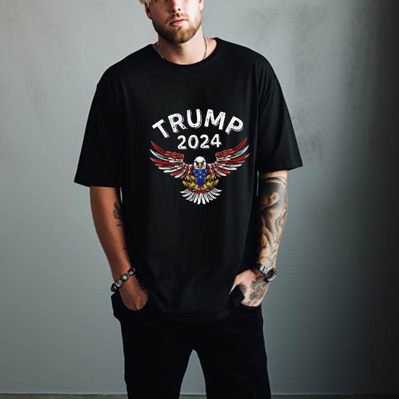 American Eagle Trump 2024 Men's Black T-shirt