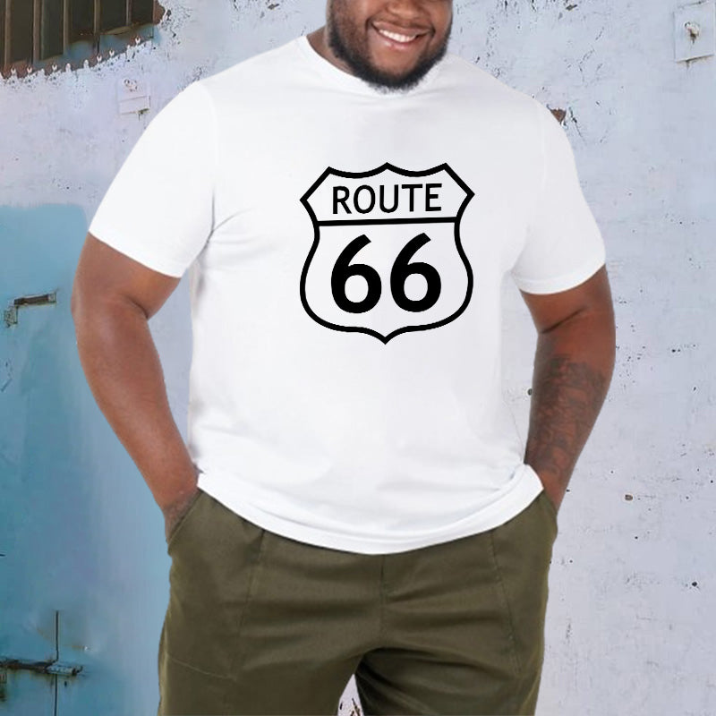 ROUTE 66 Men's Cotton T-shirt 230 GSM